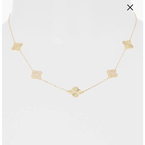 Argento Vivo Jewelry - Argento Vivo Gold Clover Necklace